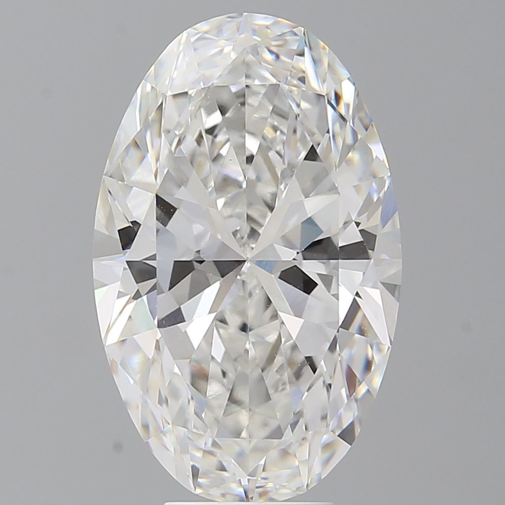 7.59 ct. oval Lab Grown Diamond front image
