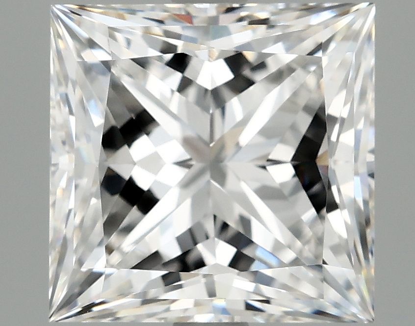 3.04 ct. princess Lab Grown Diamond front image