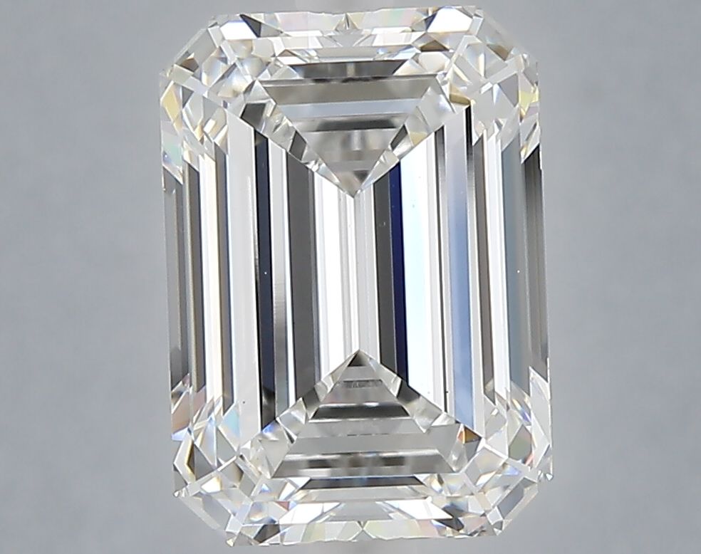 4.09 ct. emerald Lab Grown Diamond front image