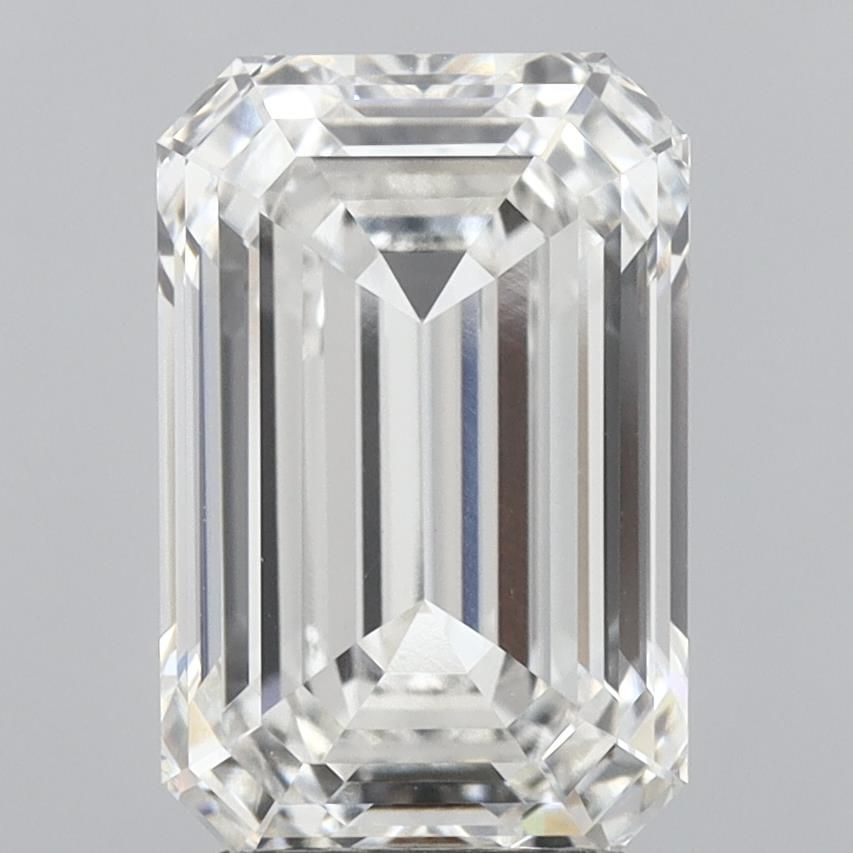 4.09 ct. emerald Lab Grown Diamond front image