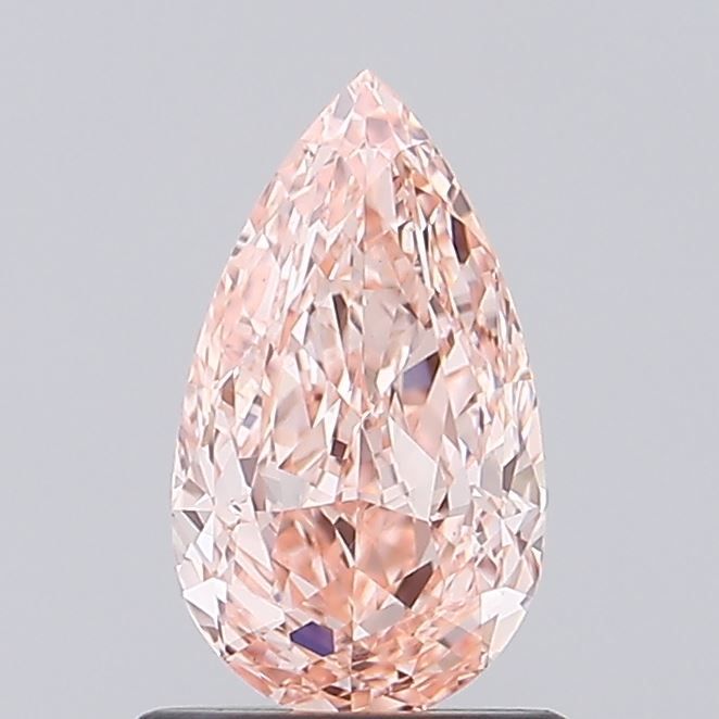 1.04 CT Fancy Intense Pink Orange PEAR