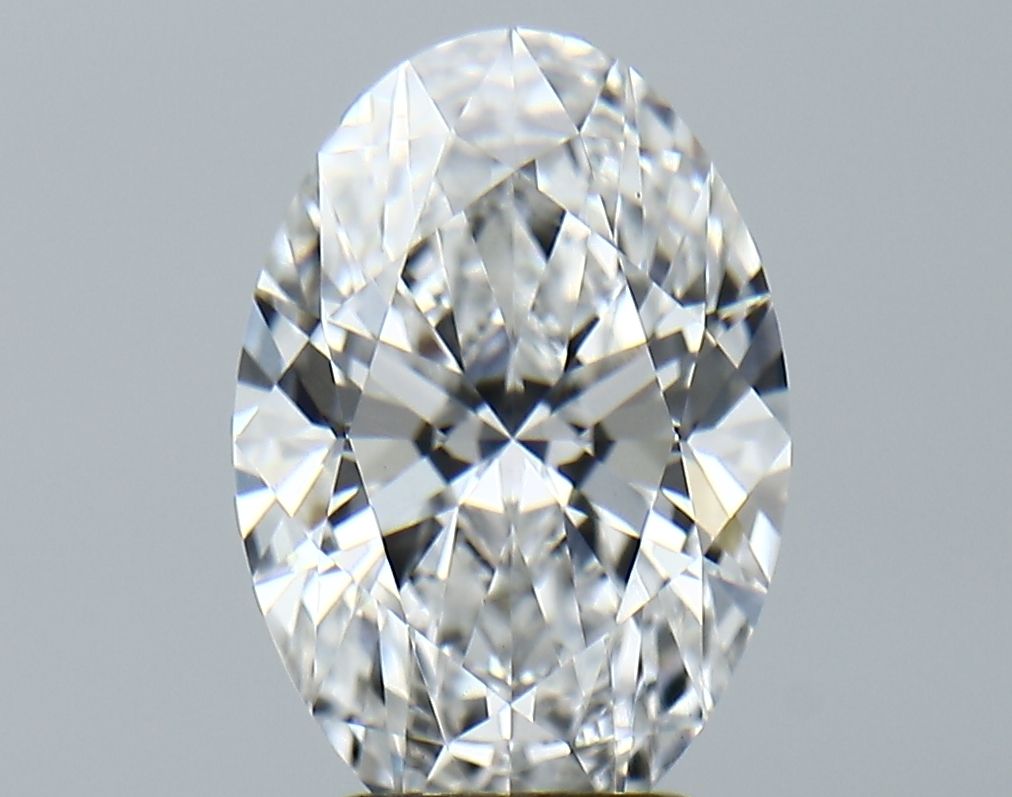 3.29 ct. oval Lab Grown Diamond front image
