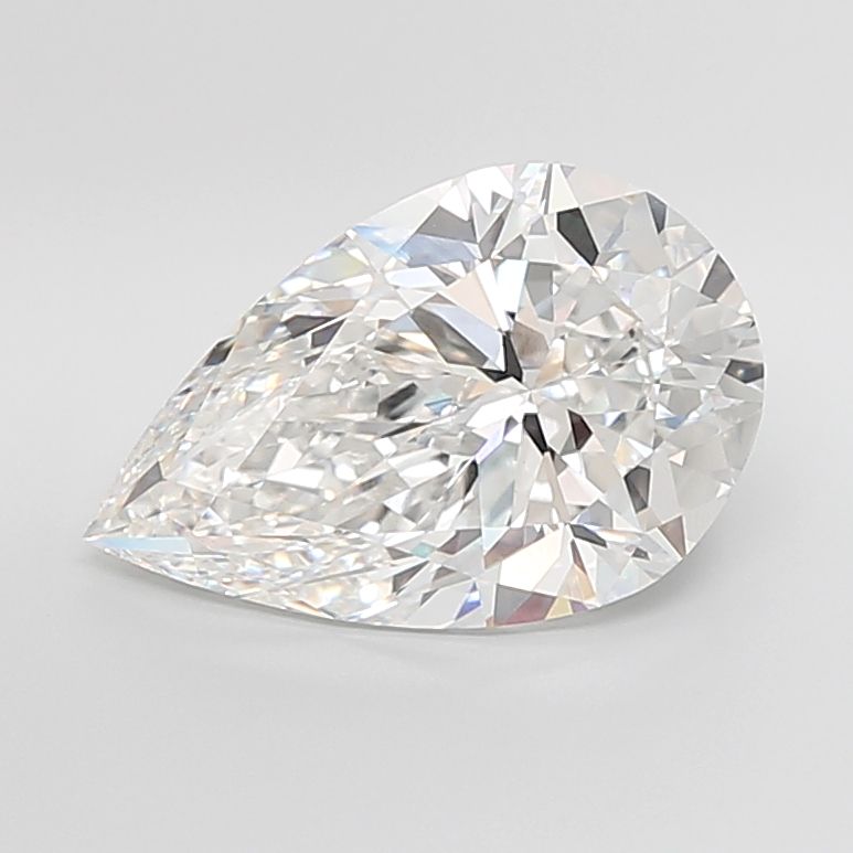8.09 ct. pear Lab Grown Diamond front image