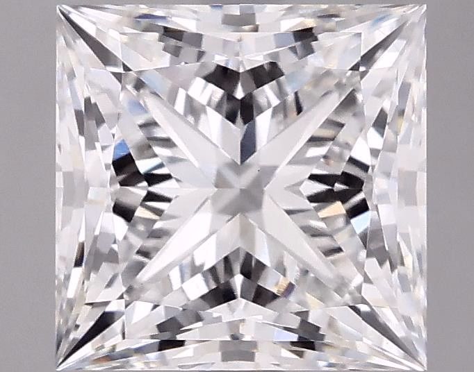 2.57 ct. princess Lab Grown Diamond front image