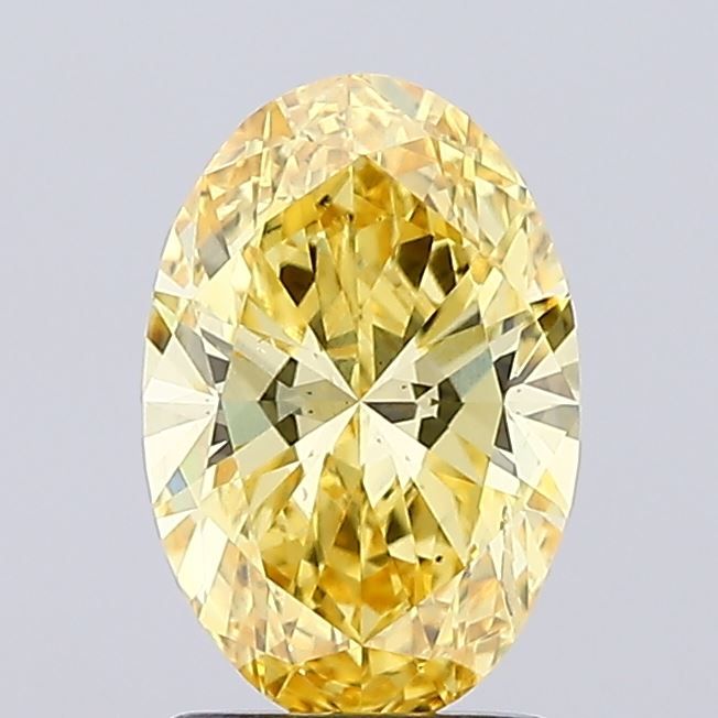 1.57 ct. oval Lab Grown Diamond front image