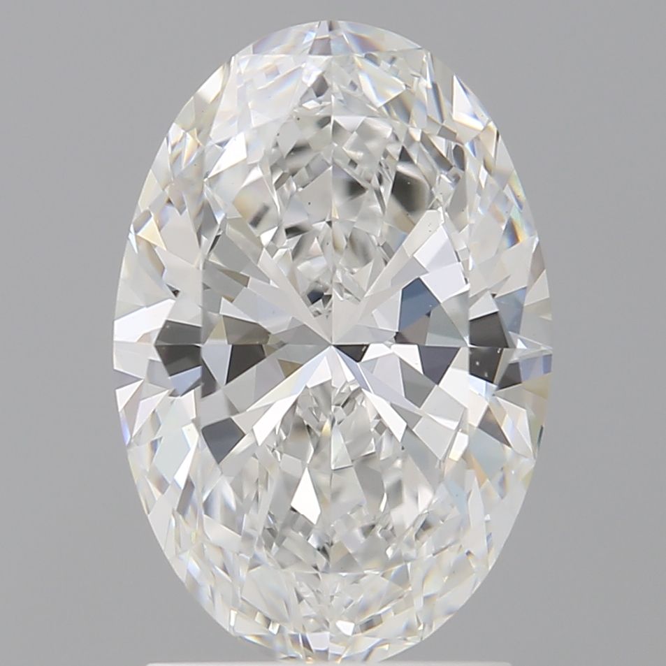 2.09 ct. oval Lab Grown Diamond front image