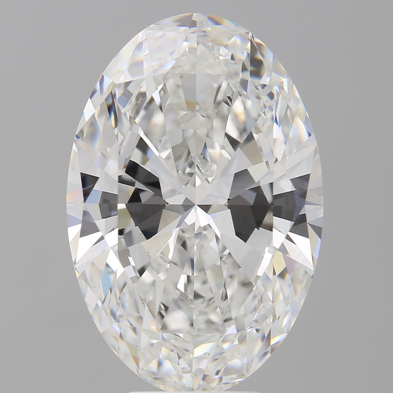 8.05 ct. oval Lab Grown Diamond front image