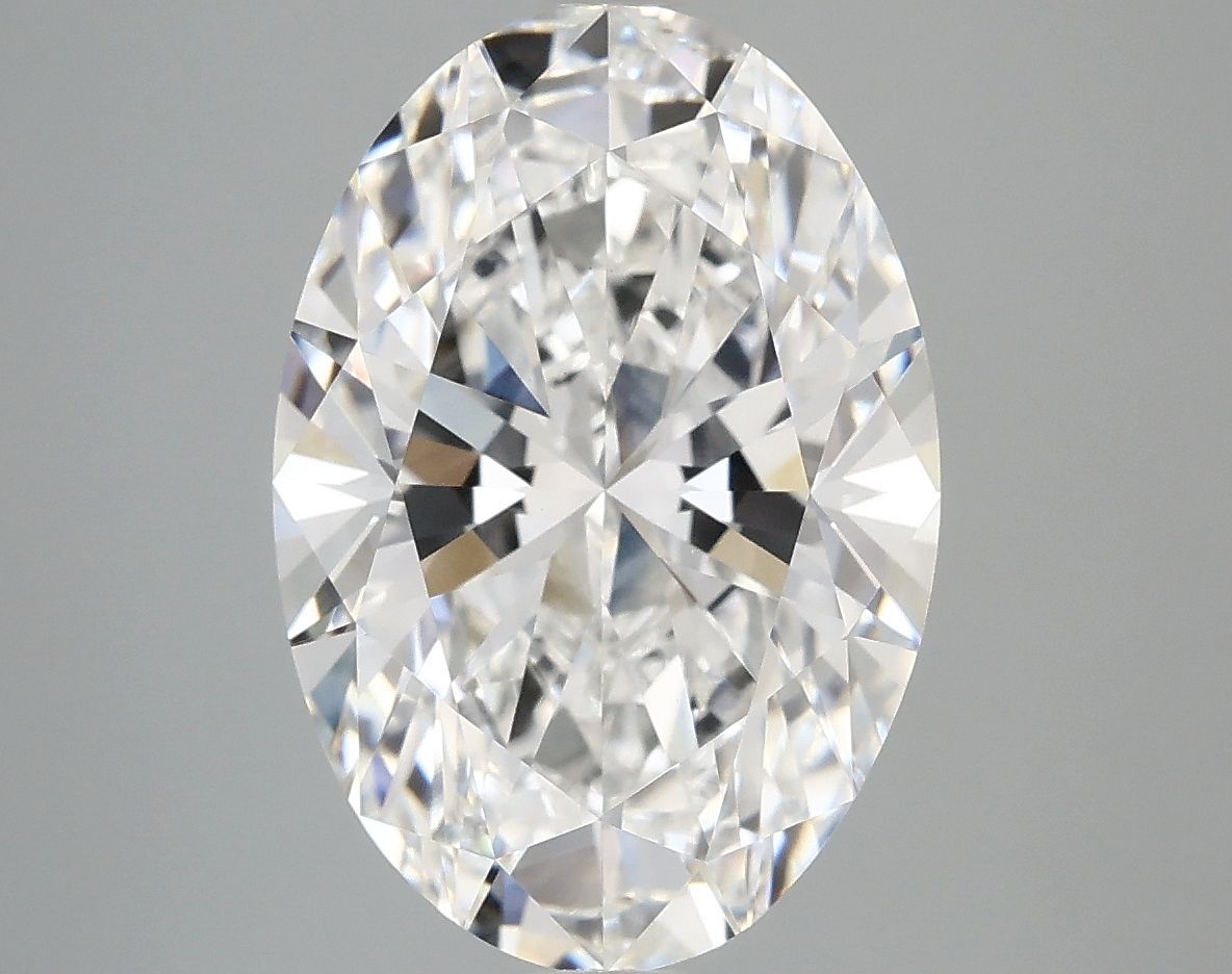5.04 ct. oval Lab Grown Diamond front image