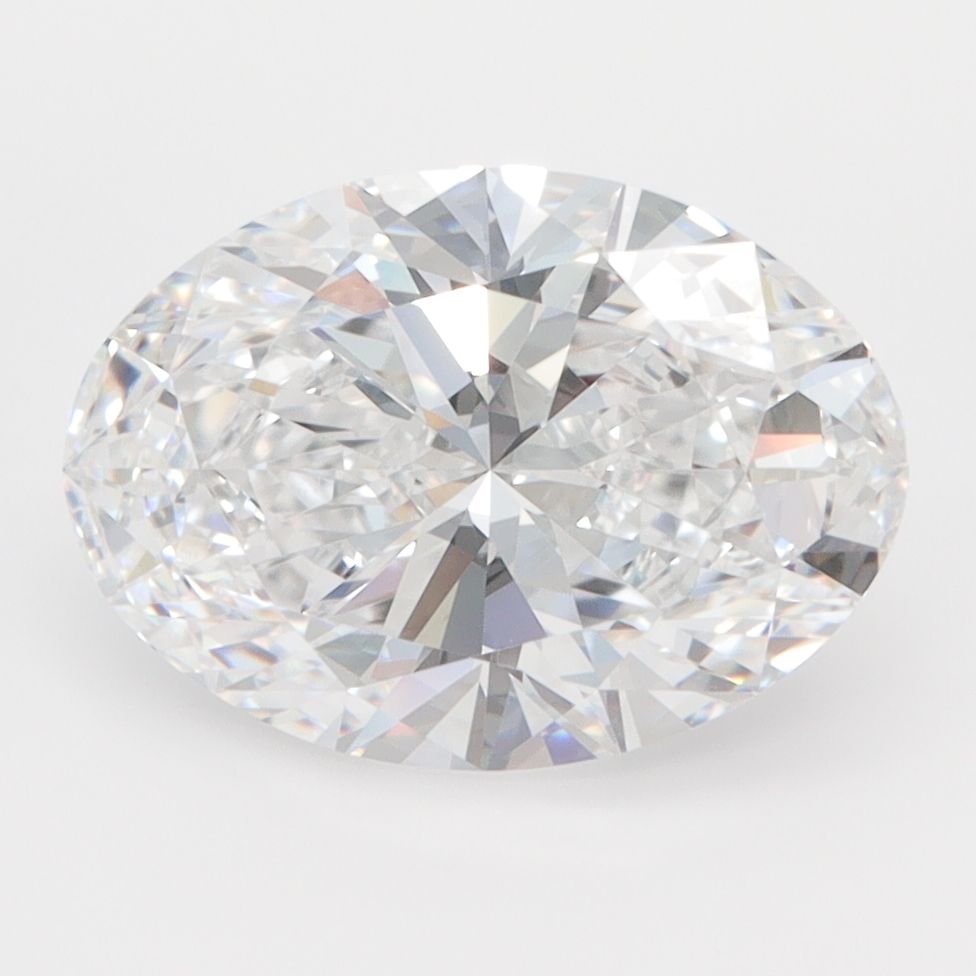3.09 ct. oval Lab Grown Diamond front image