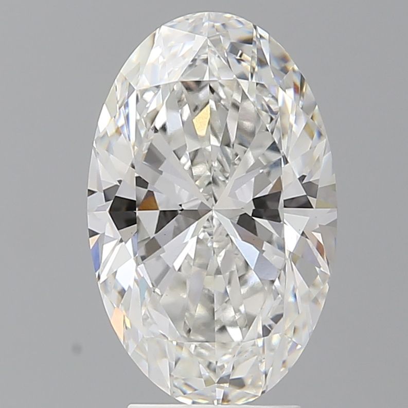 4.10 ct. oval Lab Grown Diamond front image