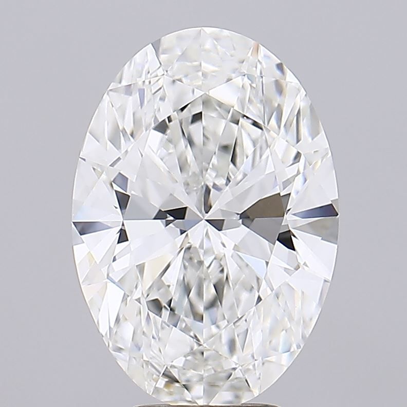 5.50 ct. oval Lab Grown Diamond front image