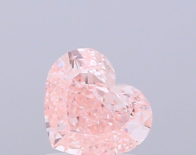 1.01 CT Fancy Intense Pink HEART