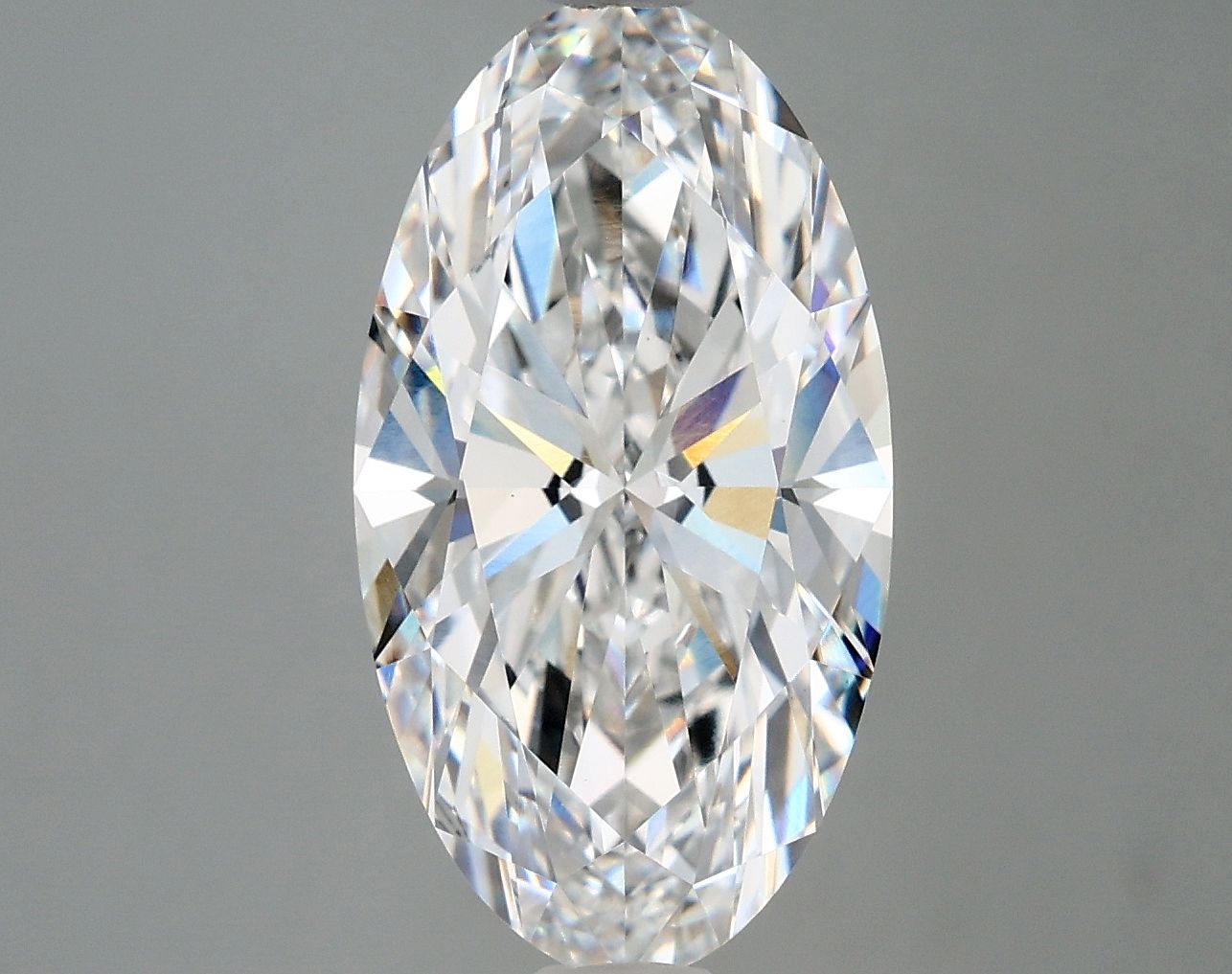 4.11 ct. oval Lab Grown Diamond front image
