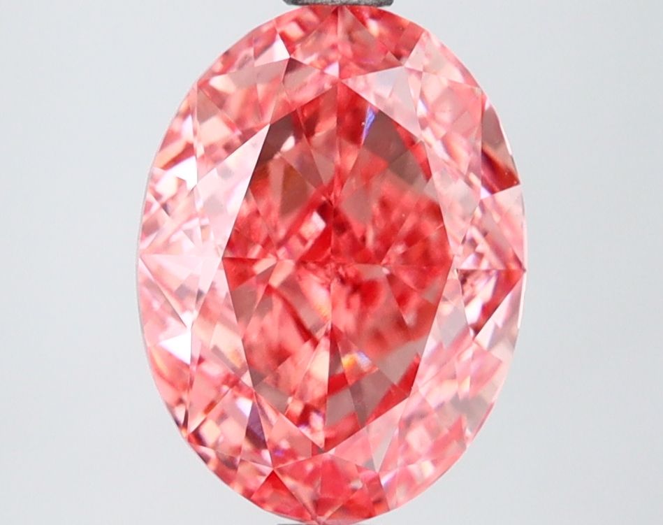 2.60 ct. oval Lab Grown Diamond front image