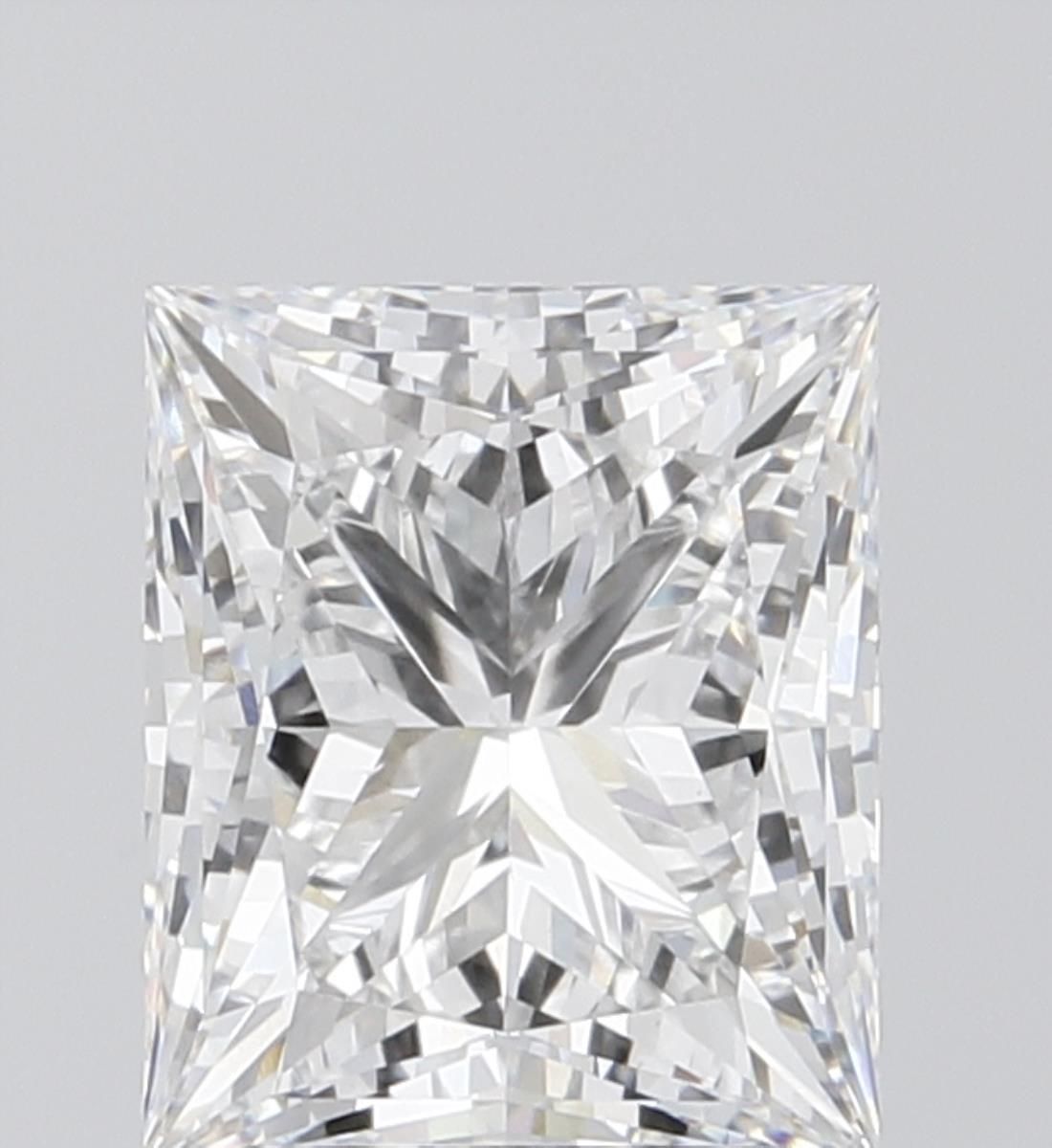 3.18 ct. princess Lab Grown Diamond front image