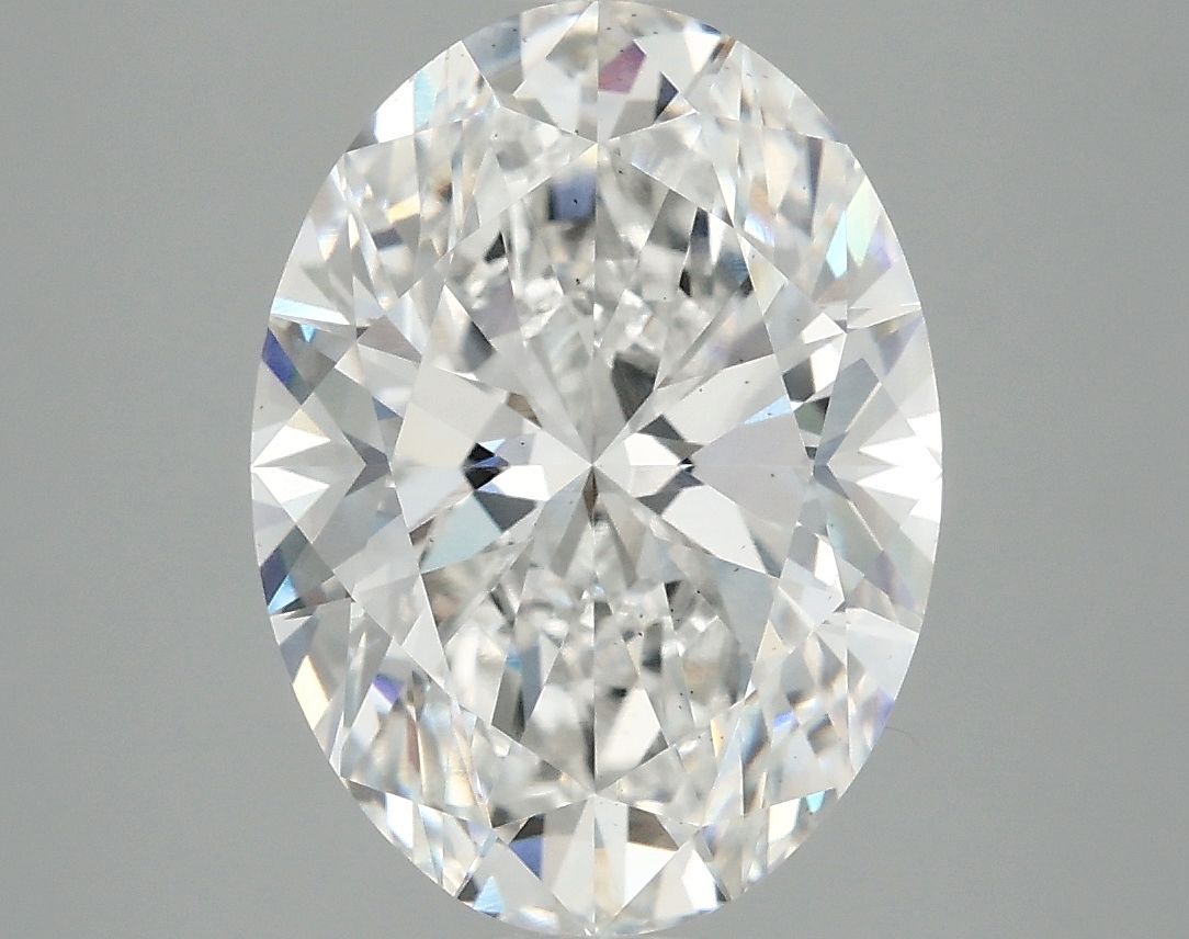 4.02 ct. oval Lab Grown Diamond front image