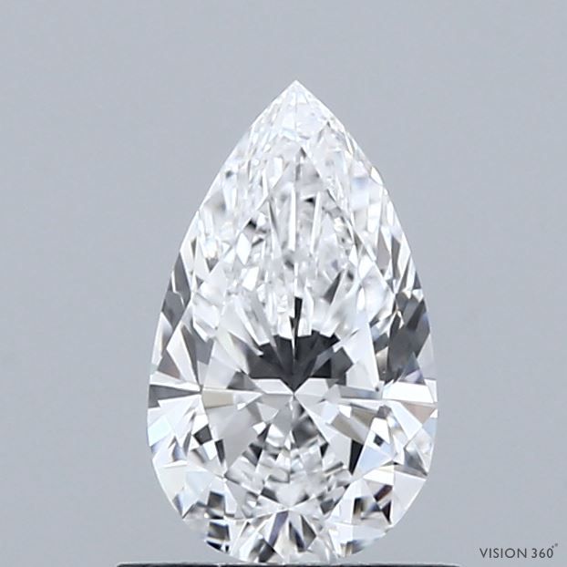 0.76 ct lab-grown Pear Diamond