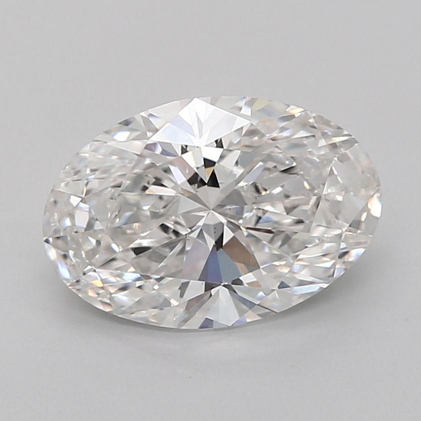 3.04 ct. oval Lab Grown Diamond front image
