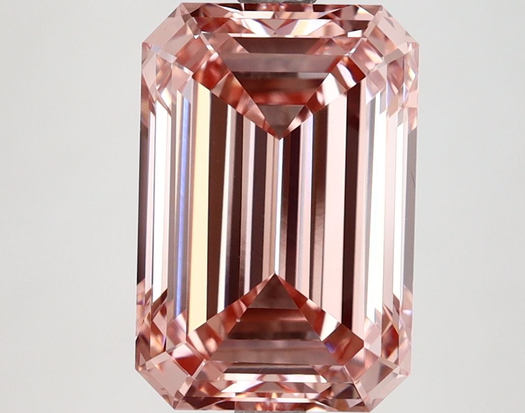 3.94 ct. emerald Lab Grown Diamond front image