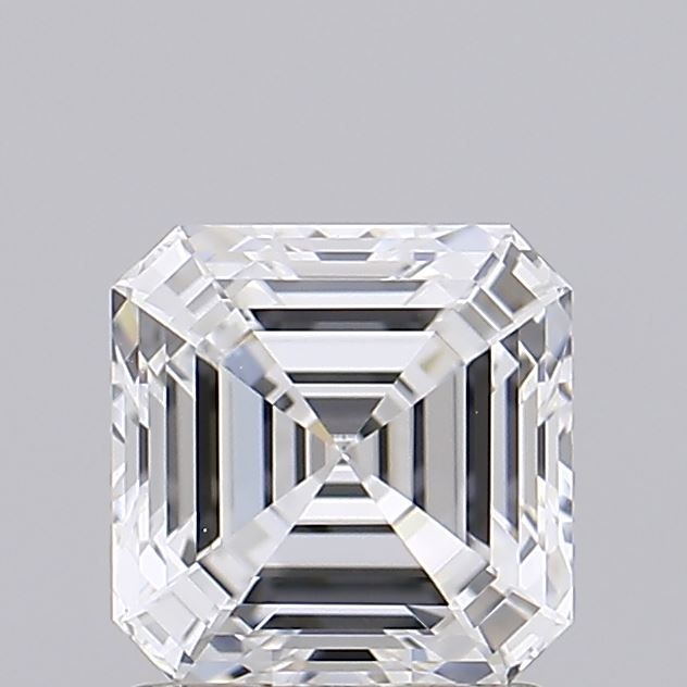 1.57 ct lab-grown Asscher Diamond