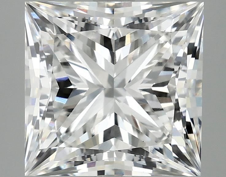 4.04 ct. princess Lab Grown Diamond front image