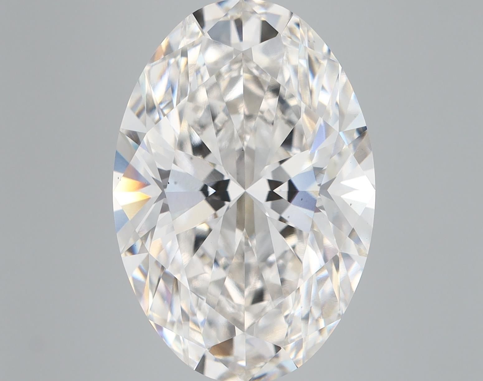 8.95 ct. oval Lab Grown Diamond front image