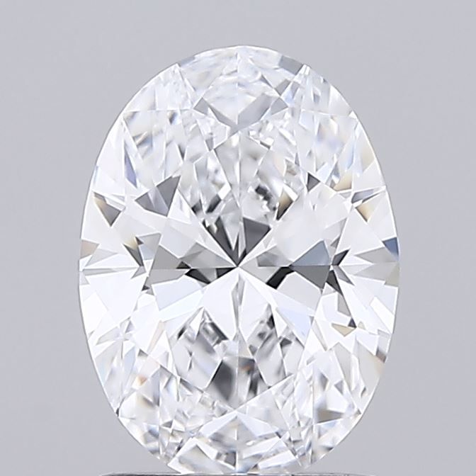 1.26 ct. oval Lab Grown Diamond front image