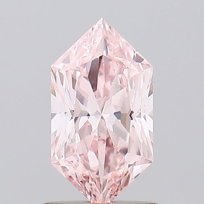 1.03 CT Fancy Intense Pink HEXAGONAL