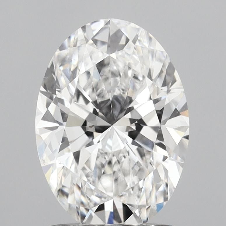 1.39 ct. oval Lab Grown Diamond front image