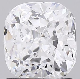 1.51 ct lab-grown Cushion brilliant Diamond