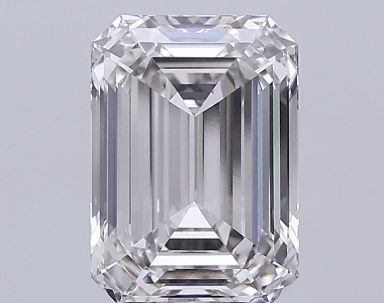 6.33 ct. emerald Lab Grown Diamond front image