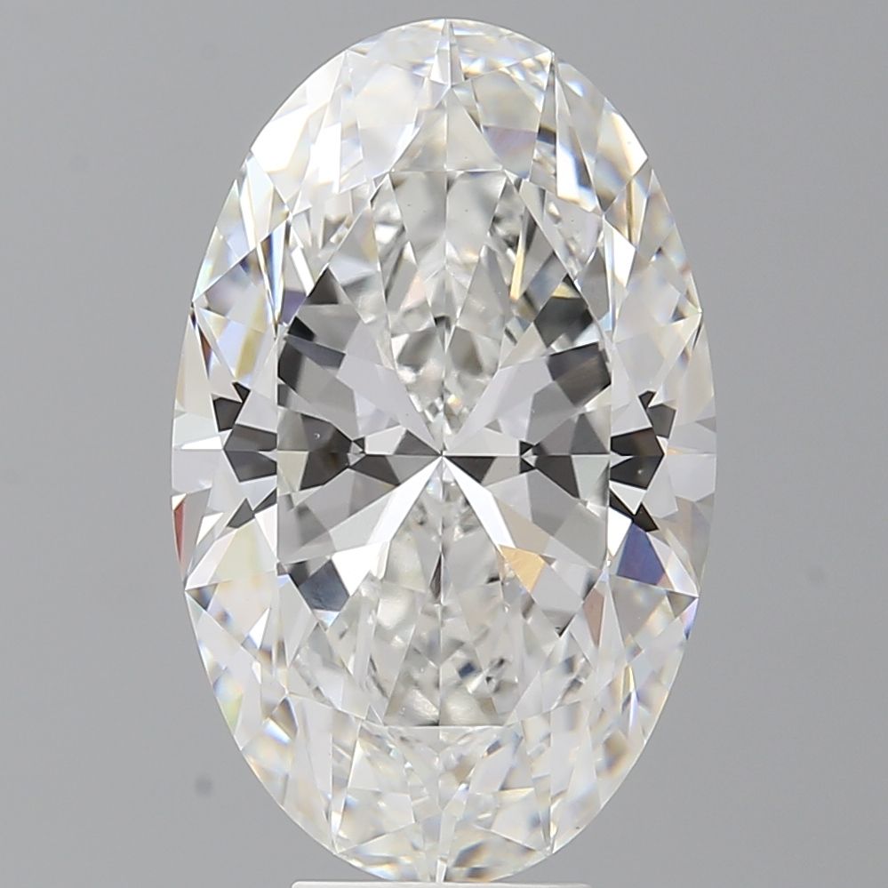 7.59 ct. oval Lab Grown Diamond front image