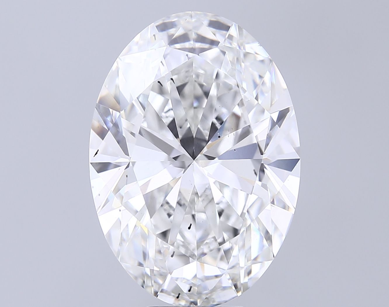 11.53 ct. oval Lab Grown Diamond front image