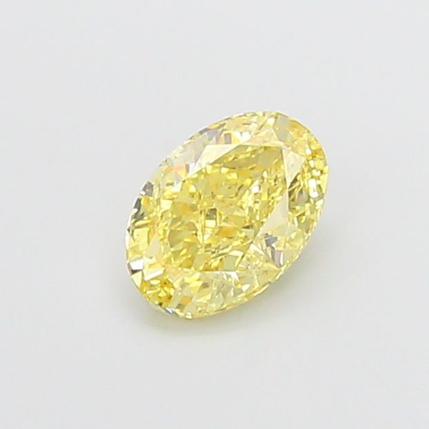 1.0 CT Fancy Intense Yellow OVAL