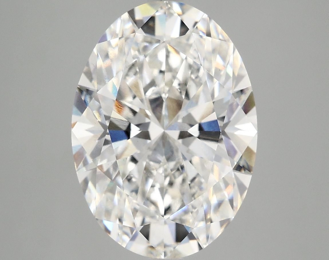 5.02 ct. oval Lab Grown Diamond front image