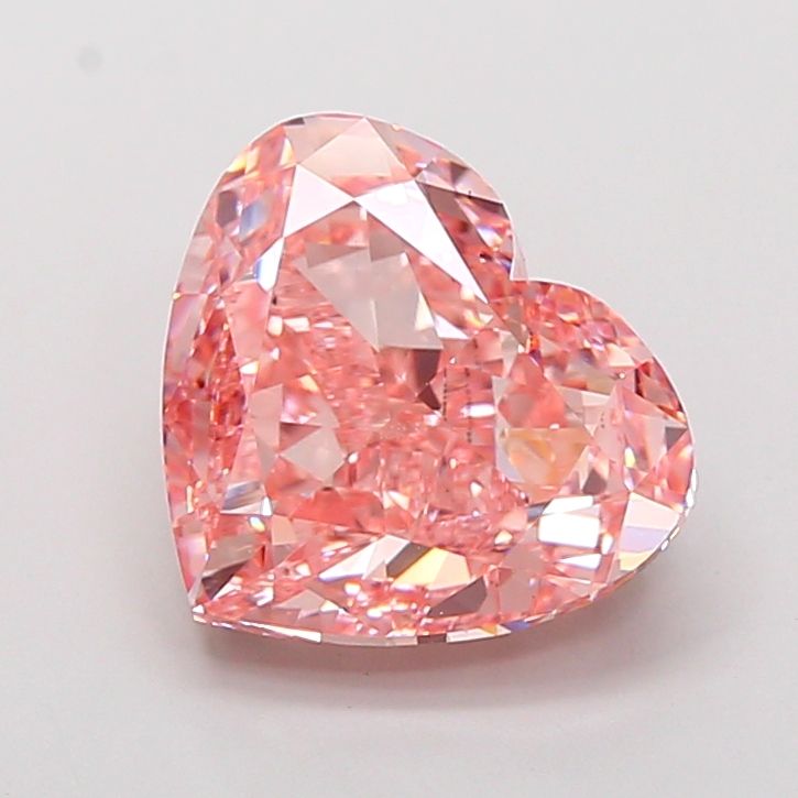 7.02 ct. heart Lab Grown Diamond front image