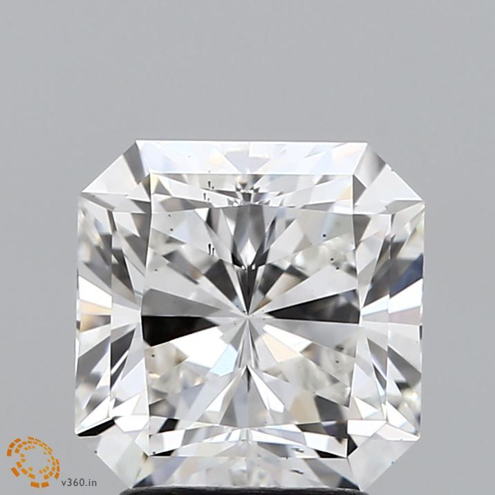 2.7 ct lab-grown Square radiant Diamond