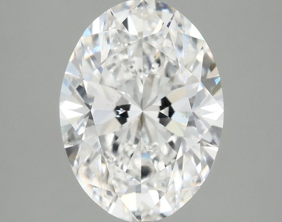 3.02 ct. oval Lab Grown Diamond front image