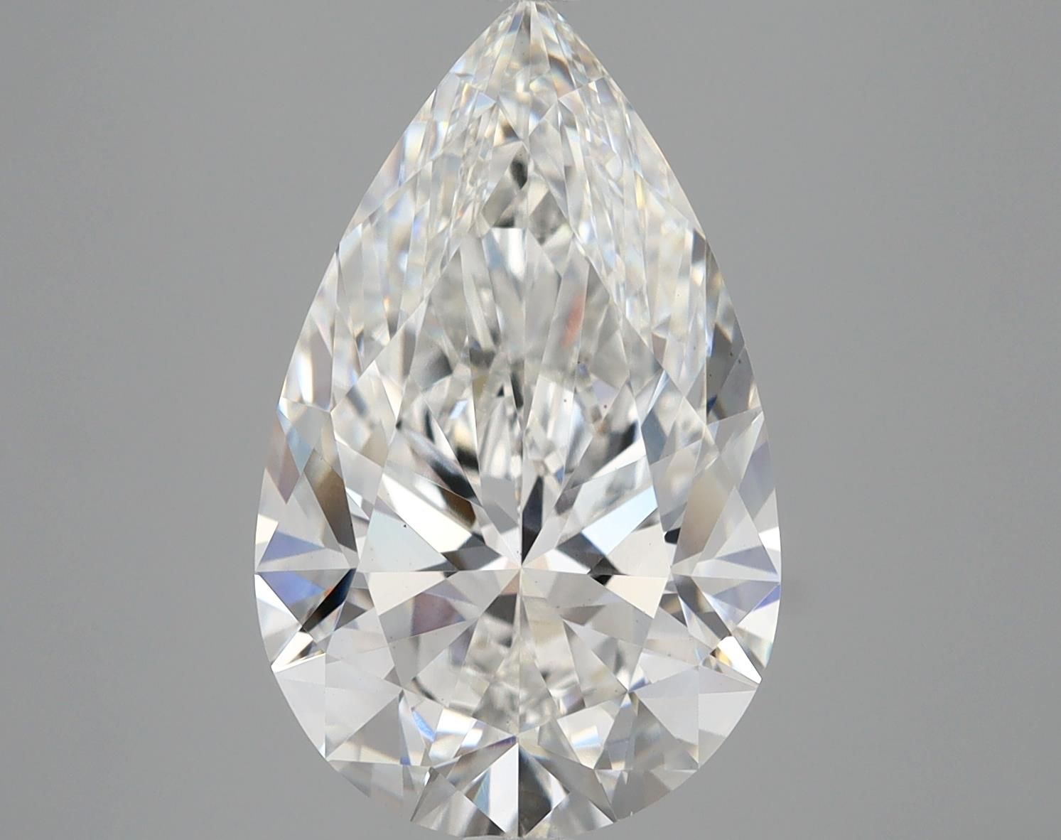5.22 ct. pear Lab Grown Diamond front image
