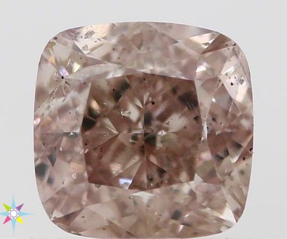 Diament 0.54 ct Fancy Brownish Pink/I1