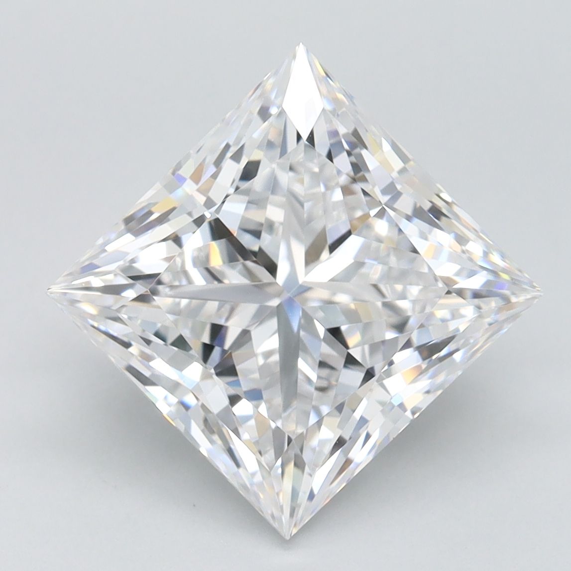 3.69 ct. princess Lab Grown Diamond front image