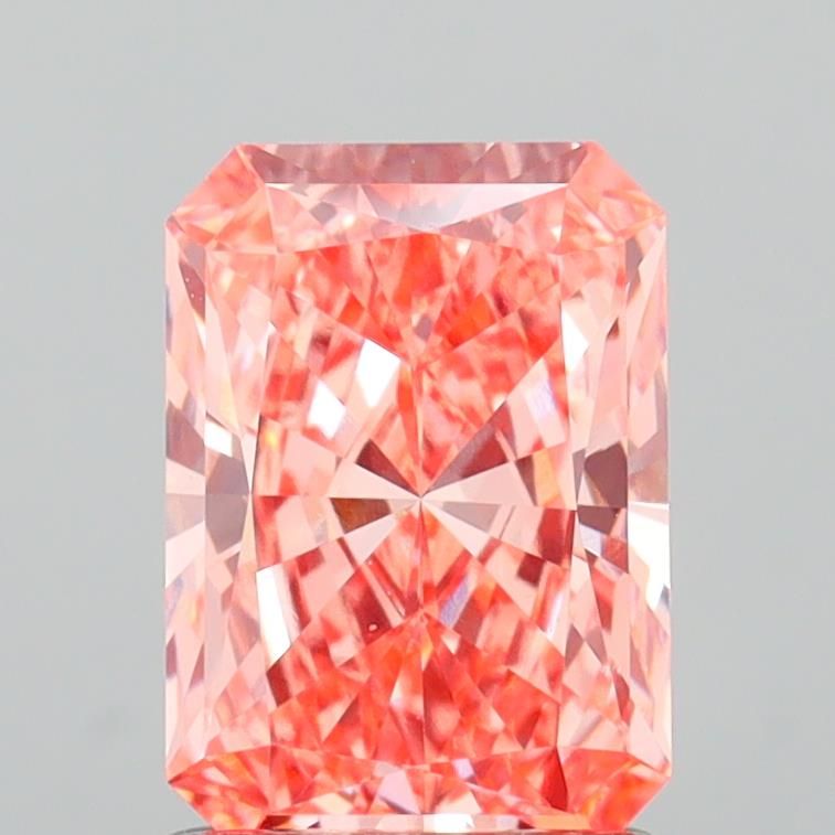 1.54 CT Fancy Vivid Pink RADIANT