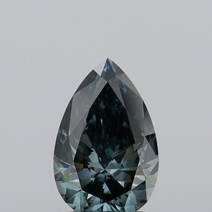 1.08 CT Fancy Blue Green PEAR