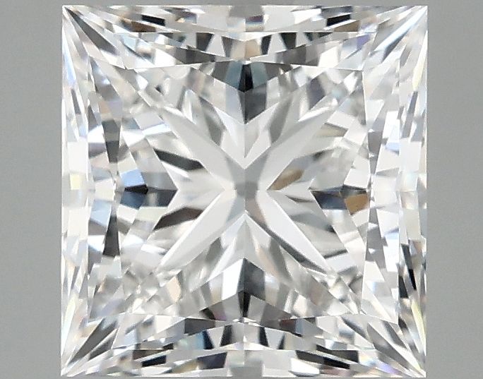 3.02 ct. princess Lab Grown Diamond front image