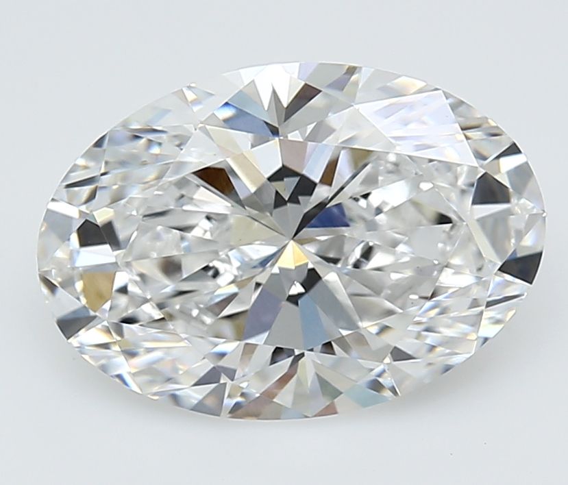 3.52 ct. oval Lab Grown Diamond front image