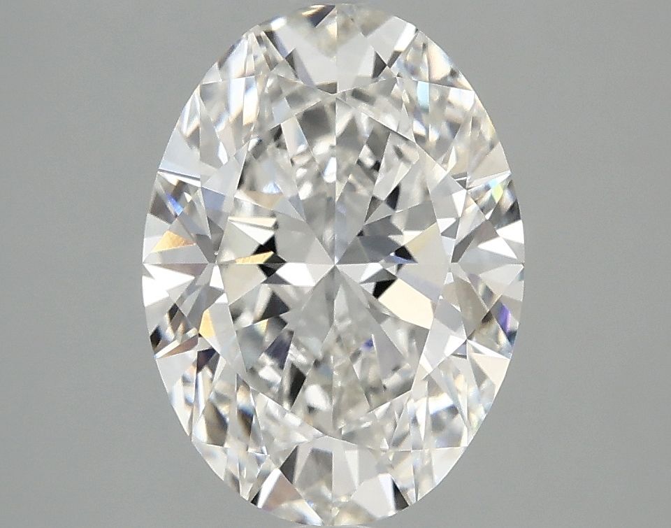 2.87 ct. oval Lab Grown Diamond front image