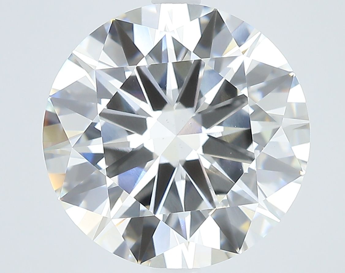 7.03 ct. round Lab Grown Diamond front image