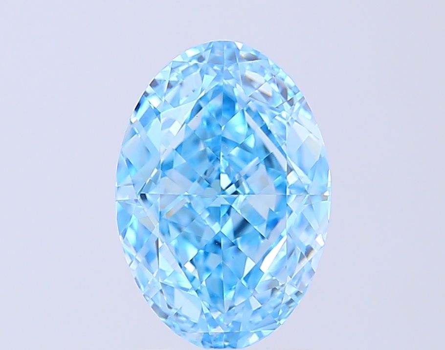 3.50 ct. oval Lab Grown Diamond front image