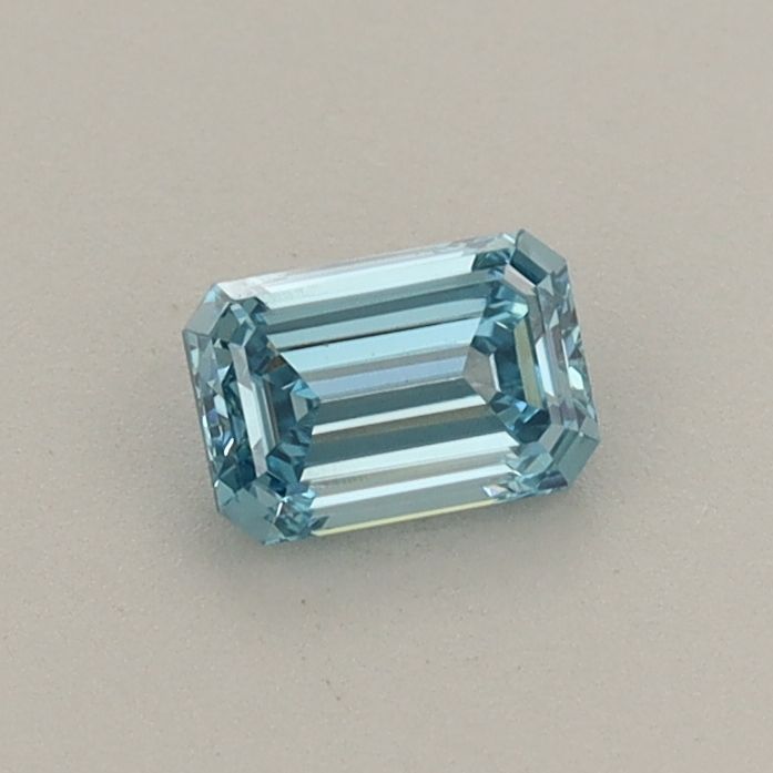 0.35 CT Fancy Vivid Blue EMERALD