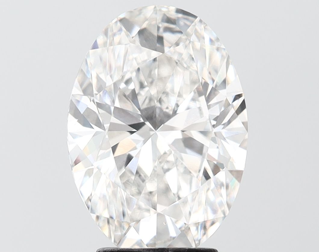 4.05 ct. oval Lab Grown Diamond front image